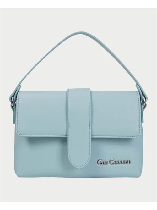 Minibag Gio Cellini in ecopelle con logo GIO CELLINI | YY041AZZURRO